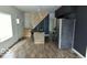 Open-concept living space showcasing a modern kitchen with stainless steel appliances and stylish design at 1212 S Senate Ave, Indianapolis, IN 46225