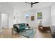 Inviting living room with hardwood floors and ample natural light, perfect for relaxation at 1231 Marlowe Ave, Indianapolis, IN 46202