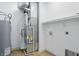 Utility room includes water heater, HVAC equipment, and washer/dryer hookups at 1231 Marlowe Ave, Indianapolis, IN 46202