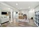 Finished basement featuring a neutral color palette, great flooring and nice fixtures at 14130 Autumn Woods Dr, Carmel, IN 46074