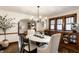 Inviting dining room boasts an abundance of natural light and decorative furnishings at 1426 N Euclid Ave, Indianapolis, IN 46201