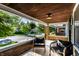 Relaxing front porch offers an amazing view and comfortable seating area at 1426 N Euclid Ave, Indianapolis, IN 46201