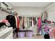 Spacious walk-in closet with ample hanging space and built-in shelves perfect for organization at 15717 Hush Hickory, Westfield, IN 46074