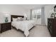 Cozy bedroom with a plush bed, soft lighting, and neutral decor at 18630 Goldwater Rd, Westfield, IN 46062