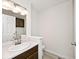 Bathroom with a sink and ample lighting at 19446 Ethan Allen Ln, Westfield, IN 46074
