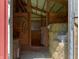 Interior shot shows hay storage within the barn and the functional space at 19702 Centennial Rd, Sheridan, IN 46069