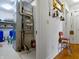 Basement area with mechanical equipment and ample storage potential at 19702 Centennial Rd, Sheridan, IN 46069