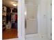 The bathroom boasts a shower and a walk-in closet with custom shelving at 19702 Centennial Rd, Sheridan, IN 46069