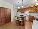 Charming kitchen with an island, ample storage, and vintage appliances at 19702 Centennial Rd, Sheridan, IN 46069