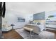 Relaxing main bedroom with a neutral color scheme and bench seating at 20400 Chatham Hills Blvd, Westfield, IN 46074