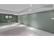 Finished basement space with ceramic tile flooring and a new window at 2134 N Alabama St, Indianapolis, IN 46202