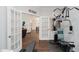 Home gym featuring workout equipment and an open view into the living area, promoting an active lifestyle at 5020 Eldon Dr, Noblesville, IN 46062