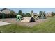 Fun playground with slides, climbing equipment, and play structures for to enjoy at 5824 W Commonview Dr, McCordsville, IN 46055