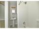 Full bathroom with new fixtures, neutral paint, and a shower and bathtub combination at 631 Prospect St, Indianapolis, IN 46203