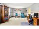Bright living room with carpet, light grey walls and ample natural light at 7670 Lippincott Way, Indianapolis, IN 46268