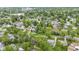 High aerial view of a residential neighborhood featuring tree-lined streets and well-maintained homes at 7835 E 50Th St, Indianapolis, IN 46226