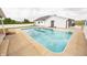 Enjoy the outdoors with this lovely in-ground pool and meticulously kept white house at 7895 E 175 N, Franklin, IN 46131