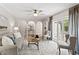 Comfortable living room featuring stylish furniture, neutral decor, and ample natural light at 8029 Castle Lake Rd, Indianapolis, IN 46256