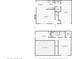 First and second floor plans for 9054 Cinnebar Drive, Indianapolis, IN 46268 at 9054 Cinnebar Dr, Indianapolis, IN 46268