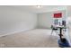 Spacious bedroom featuring large area for desk and exercise equipment at 9311 Windrift Way, Zionsville, IN 46077