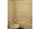 Bright bathroom featuring a combined tub and shower at 10795 Albertson Dr, Indianapolis, IN 46231