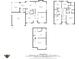 All levels floorplan featuring kitchen, living room, bedrooms, garage, and screened porch layouts at 10988 Eaton Ct, Fishers, IN 46038