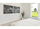Bright bedroom featuring modern botanical art and plenty of natural light at 1239 Thornwood Dr, Greenwood, IN 46143