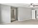 Bedroom features neutral walls, carpet and ceiling fan at 1276 Sanderling Dr, Greenwood, IN 46143