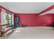 Finished basement offering a large open area perfect for recreation and hobbies at 14814 Beacon Blvd, Carmel, IN 46032