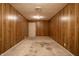 Spacious basement with paneled walls and neutral carpeting, offering potential for customization at 3556 Towne Dr, Carmel, IN 46032