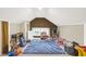 Bright attic featuring play areas, a doll house, toys, and ample space for activities at 3918 N Park Ave, Indianapolis, IN 46205