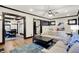 Spacious living room with hardwood floors, open layout, and easy access to the dining area at 3918 N Park Ave, Indianapolis, IN 46205