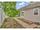 Backyard with trees and waterfront view of the lake at 4154 W Briarwood Lake S Dr, Monrovia, IN 46157
