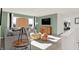 Comfortable living room featuring modern design, a flat screen TV, and neutral tones creating a welcoming space at 4159 Persian St, Greenwood, IN 46143