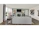 Comfortable living area offering a fireplace, neutral palette, and ample seating at 4355 Persian St, Greenwood, IN 46143