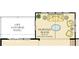 Floor plan featuring morning room with vaulted ceiling and covered patio at 4372 Persian St, Greenwood, IN 46143