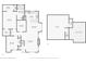 Combined floor plans show first floor's layout with living spaces and bedrooms, and the second floor's loft area at 455 S Pine St # 4, Indianapolis, IN 46203
