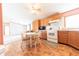 Kitchen featuring an abundance of wooden cabinets and modern appliances at 4641 Autumn Ridge Dr, Columbus, IN 47203