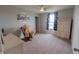 Bright bedroom with carpet, large window and baseball themed decor, perfect for a space at 4863 Sherlock Dr, Westfield, IN 46062