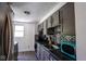 Kitchen featuring granite countertops, modern appliances, and lots of cabinet space at 5522 Closser Ct, Indianapolis, IN 46221