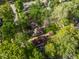 Aerial view of a neighborhood with mature trees and well-maintained homes at 5622 Guilford Ave, Indianapolis, IN 46220