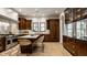 Spacious kitchen with center island, breakfast bar and stainless steel appliances at 7601 W Stonegate Dr, Zionsville, IN 46077