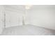 Spacious bedroom featuring plush carpet and multiple doors at 764 Bloor Woods Ct, Zionsville, IN 46077