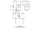 Detailed floor plan showcasing room dimensions and layout of the home at 8100 N Meridian St, Indianapolis, IN 46260
