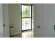 Inviting entryway featuring a decorative security door, closet and view to the outside at 833 N 700 W, Greenfield, IN 46140