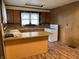 Spacious kitchen with wood cabinets and white appliances at 121 W Fordice St, Lebanon, IN 46052