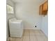 Convenient laundry room featuring a modern washing machine and ample space at 1332 W 26Th St, Indianapolis, IN 46208