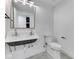 Charming bathroom with vessel sink, modern toilet, and neutral color palette at 14464 Gainesway Cir, Fishers, IN 46040