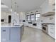 Spacious kitchen featuring a stylish island, stainless steel appliances, and ample counter space at 14464 Gainesway Cir, Fishers, IN 46040
