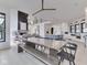 Open-concept living space featuring modern design elements and abundant natural light at 14464 Gainesway Cir, Fishers, IN 46040